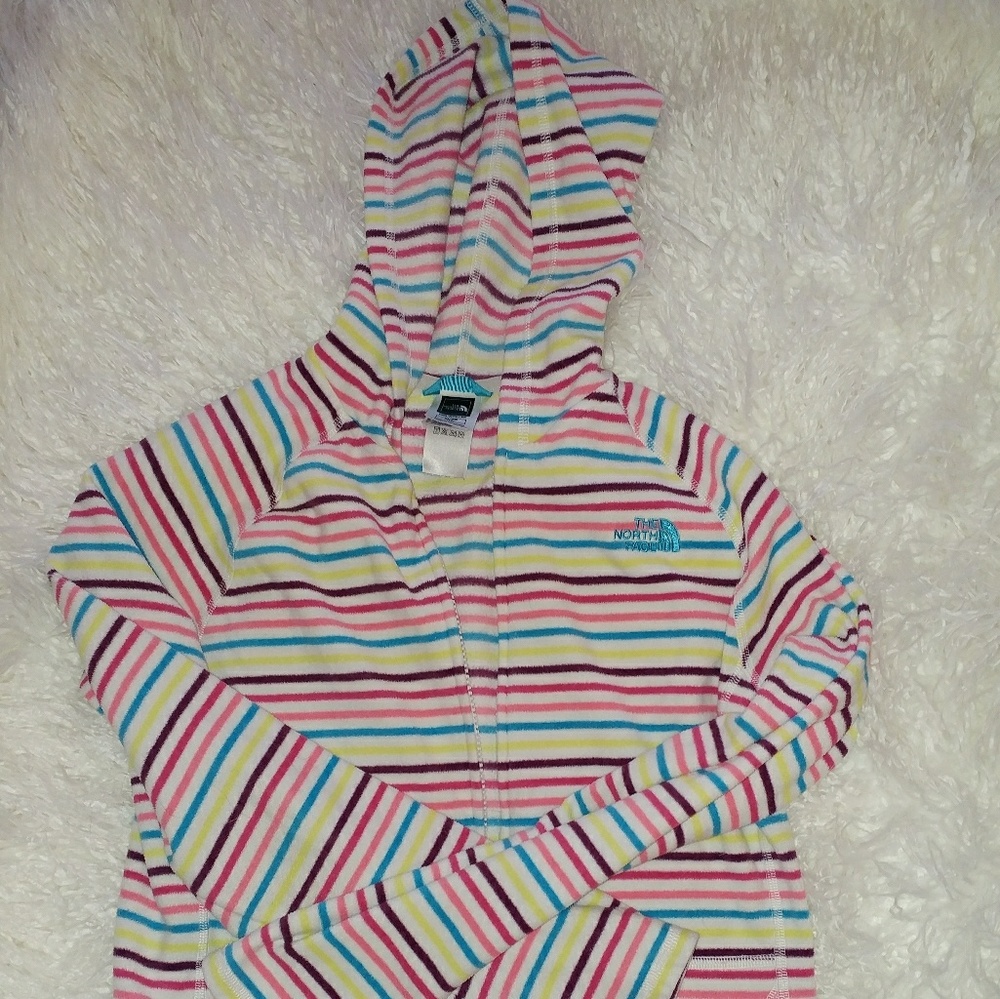 Girls North Face fleece jacket